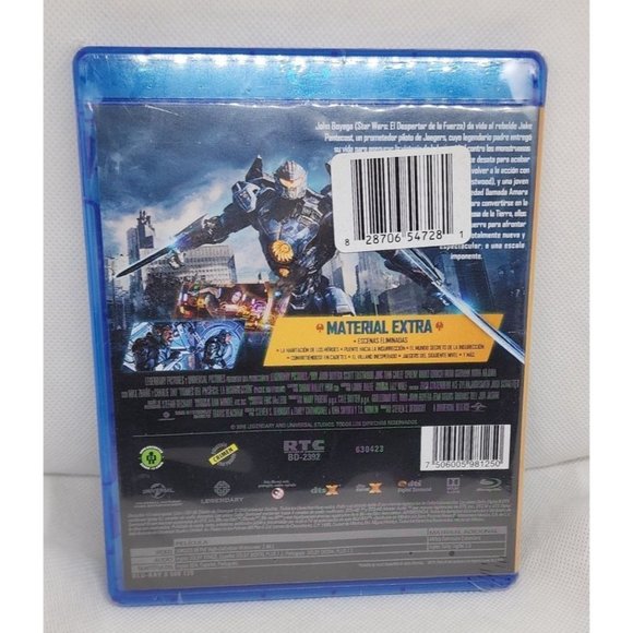Titanes Del Pacifico La Insurreccion Blu-Ray + Digital Code DVD Movie - Picture 9 of 13